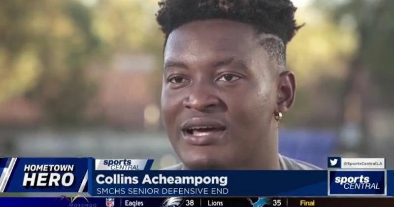 Hometown Hero Collins Acheampong CBS Los Angeles