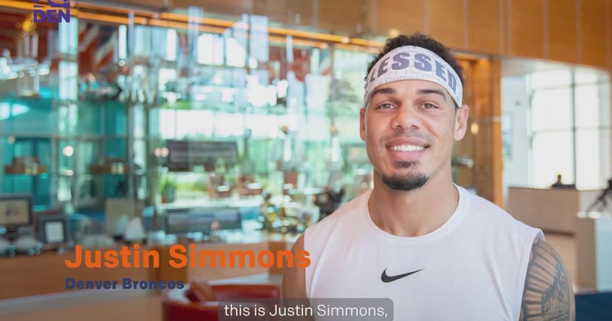 Justin Simmons returns to Broncos practice after hip injury - CBS