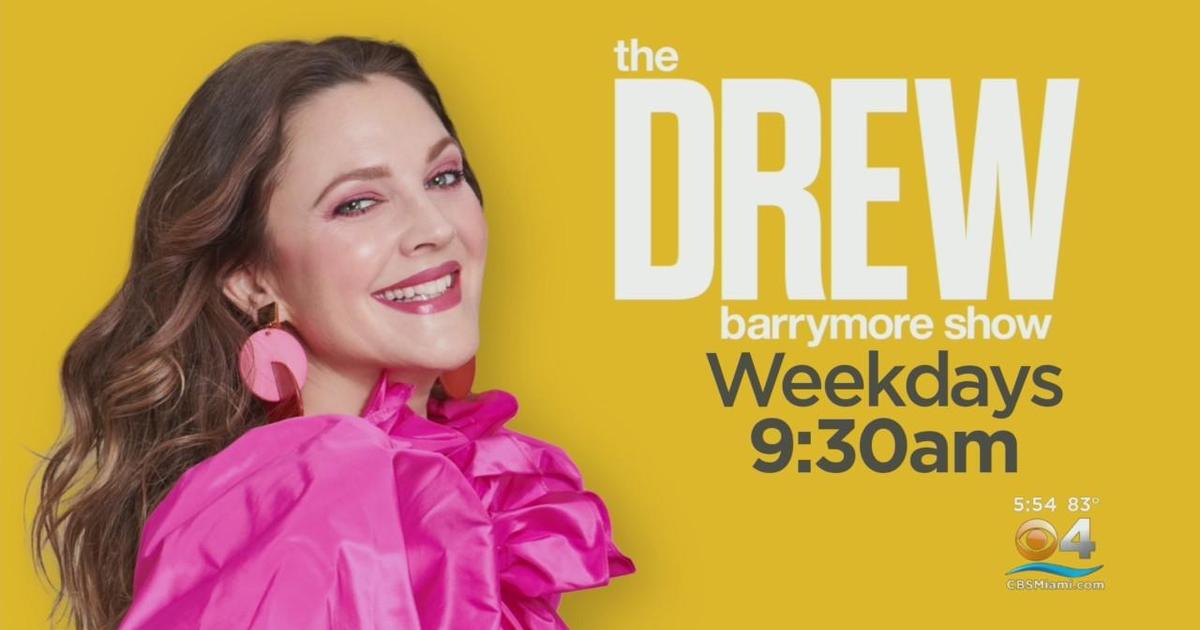 The Drew Barrymore Show is all about "optimism TV" CBS Miami