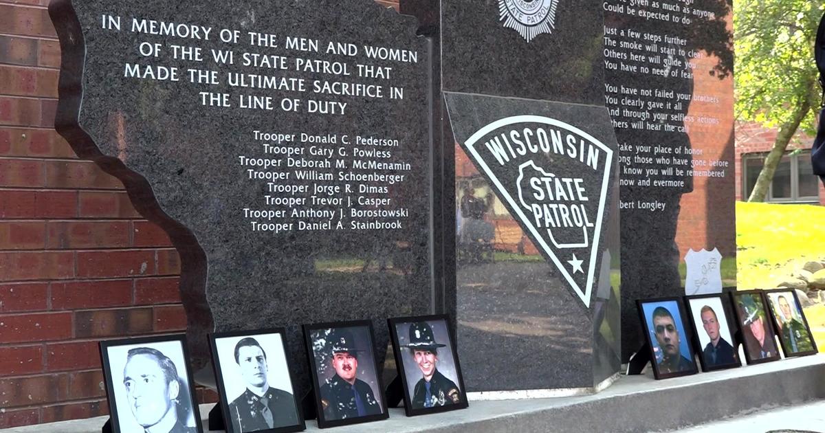 Wisconsin memorial honors state troopers who lost lives in line of duty