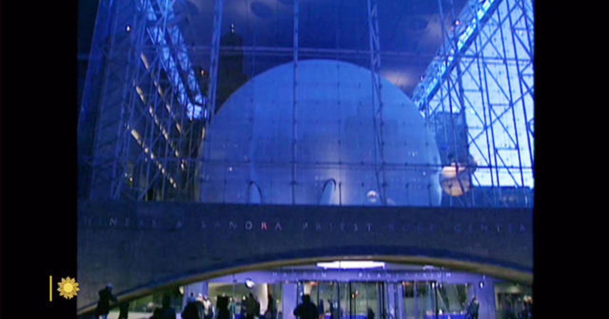 From A Star Is Born New Hayden Planetarium Unveiled Cbs News