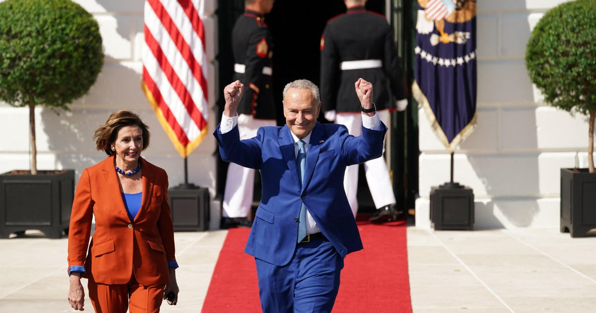 Biden and Democrats cite Inflation Reduction Act in White House