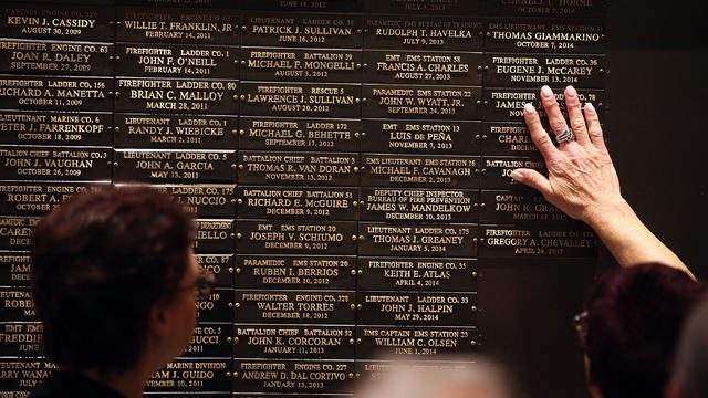 21 Names Added To Memorial Honoring FDNY Who Died Of Illnesses From WTC Recovery 