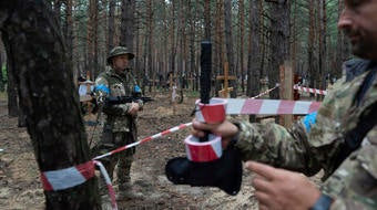 Evidence of atrocities, and betrayal, as Ukrainian towns are liberated 