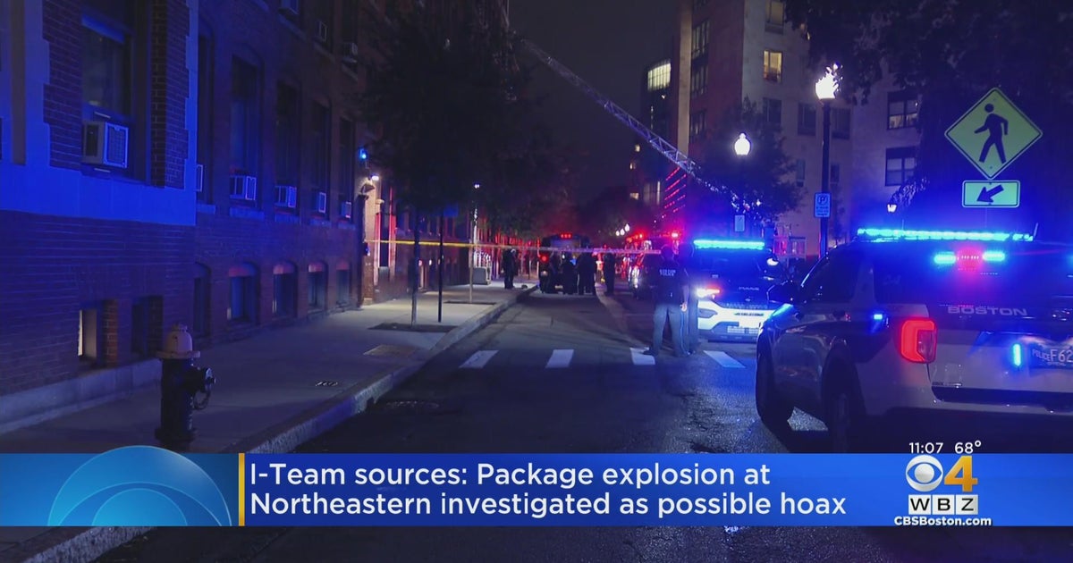 I-Team Sources: Package explosion at Northeastern University investigated as possible hoax