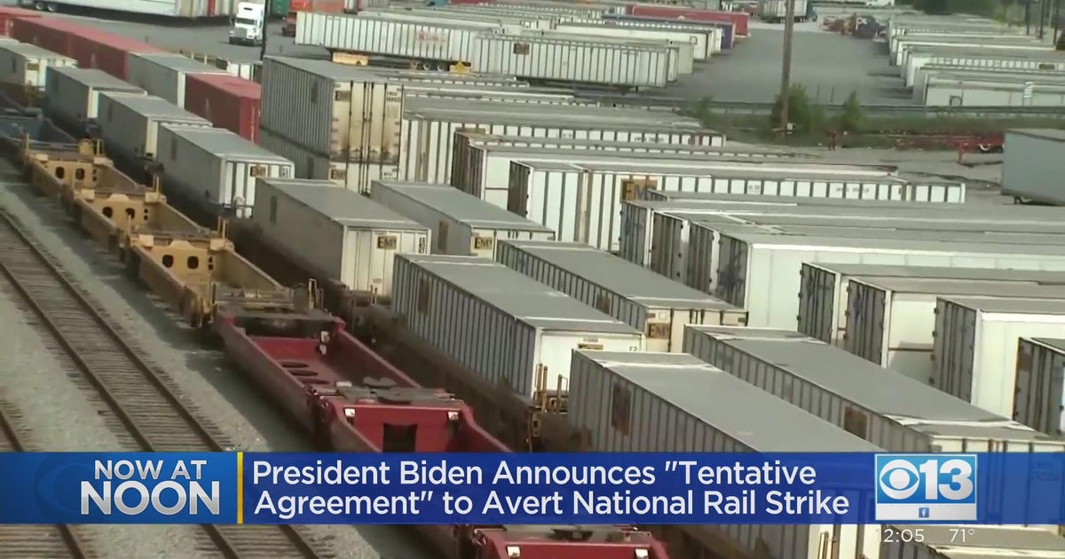 Pres. Biden announces tentative agreement to avert national rail strike