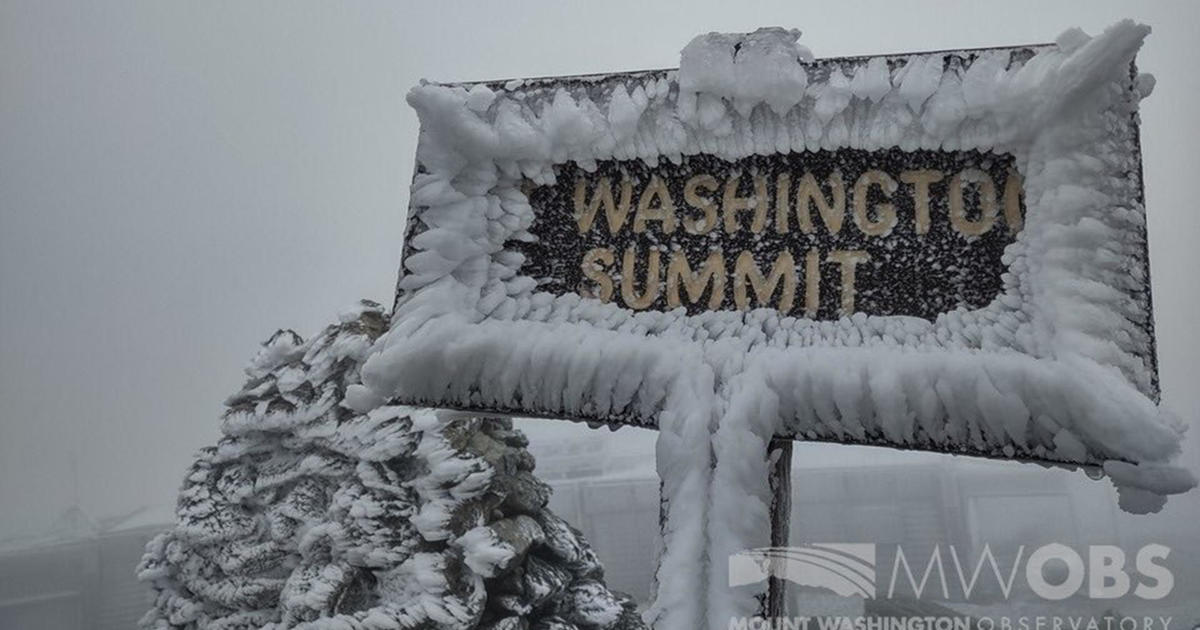 Look Winter Bared Its Teeth And Beauty On Mount Washington Cbs Boston