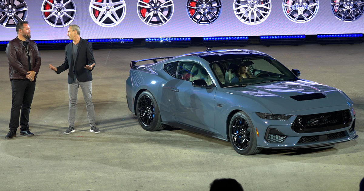 Ford Unveils 2024 Mustang CBS Detroit