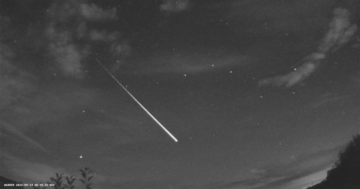 Se vio una bola de fuego gigante disparando a través del cielo del Reino Unido.  Esto es lo que los meteorólogos creen que fue.