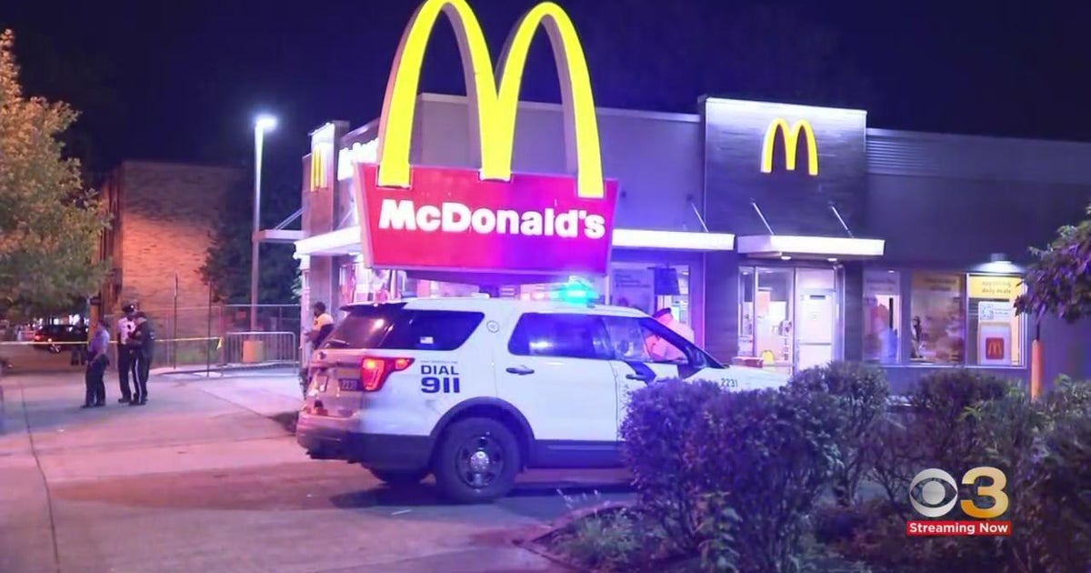 Police Man shot at McDonald's near Temple University CBS Philadelphia