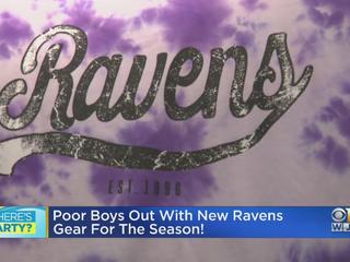 Baltimore Ravens Santa Hat – Poor Boys Sports