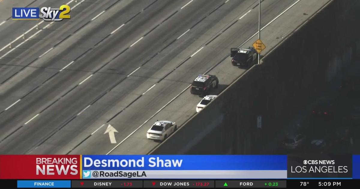 Nb 110 Closed For Possible Shooting Investigation Cbs Los Angeles 6450