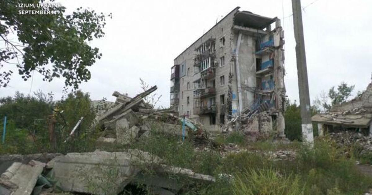 Inside Izyum: Death and destruction left behind by Russia