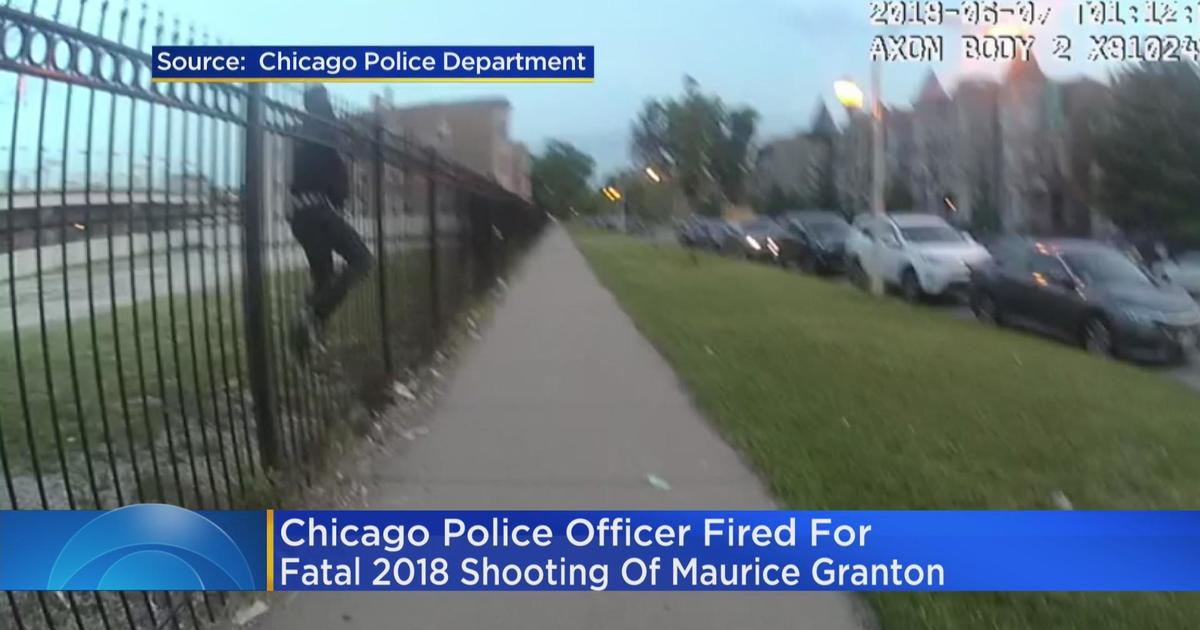 Chicago Police officer fired for shooting that killed Maurice Granton ...