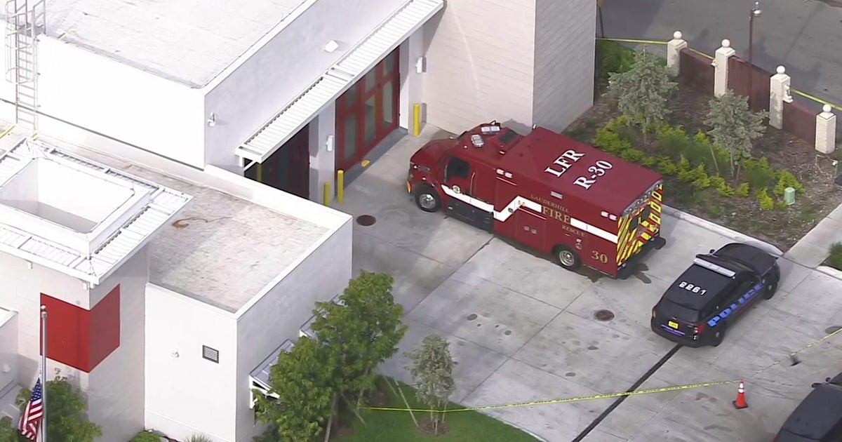 Research on for male accused of shooting at fireplace rescue truck in Lauderhill