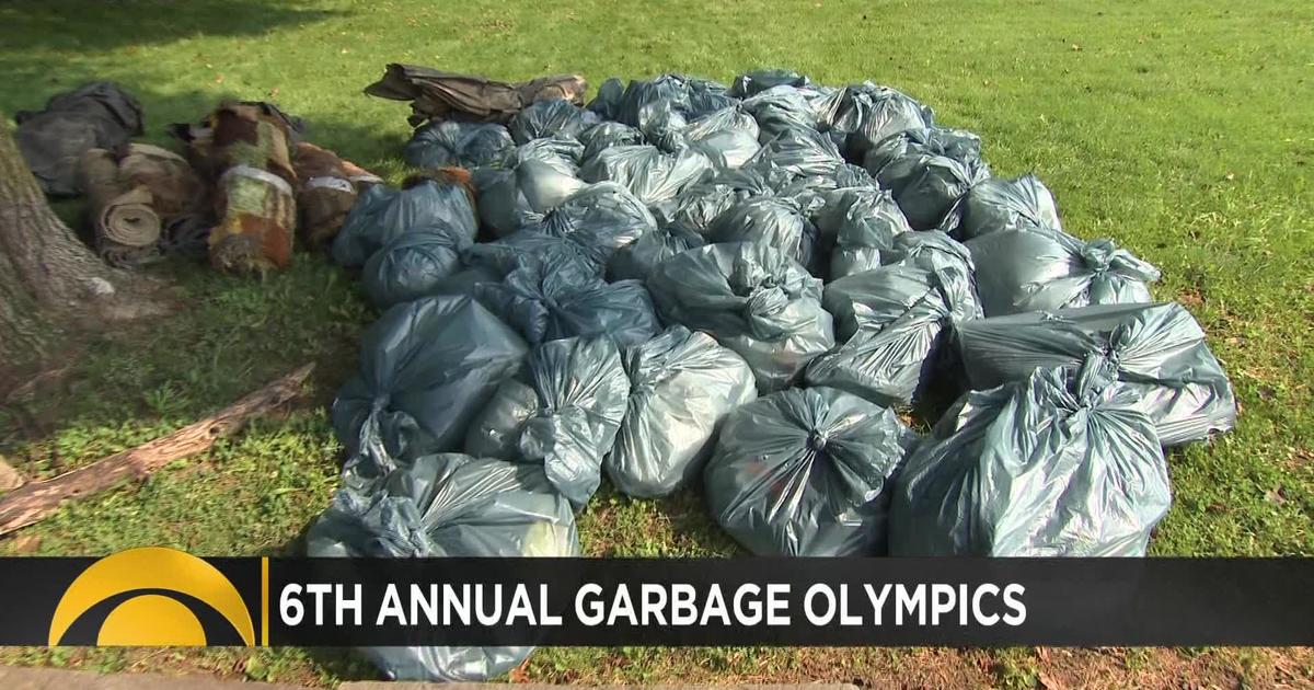 Pittsburgh Garbage Olympics CBS Pittsburgh