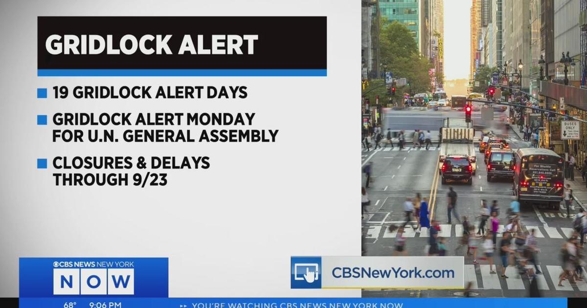 New York City DOT announces Gridlock Alert Days for remainder of 2022