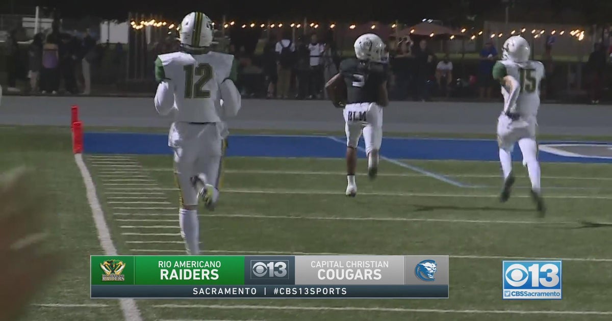 Friday Night Football: Capital Christian Cougars beat Rio Americano Raiders 56-8