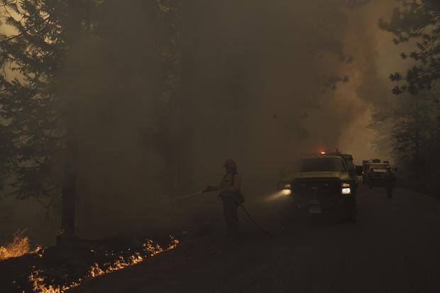 The Mosquito Fire Burns In The Sierra Nevada Mountains Forcing Thousands To Evacuate 