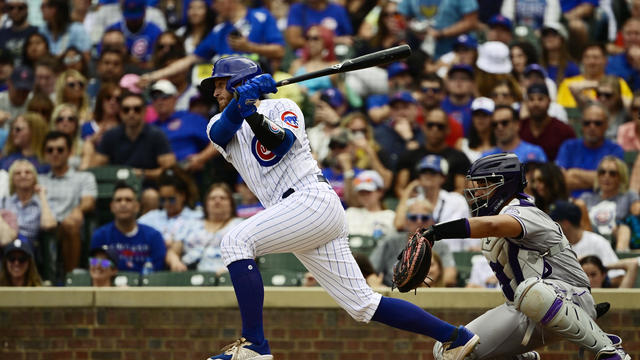 Joe, Grichuk lead Rockies over Cubs 4-3 for rare road win