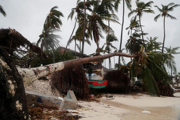 Hurricane Fiona makes landfall in the Dominican Republic 