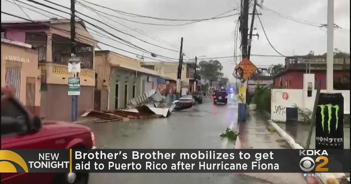 Pittsburghers mobilizing to help victims of Hurricane Fiona - CBS ...