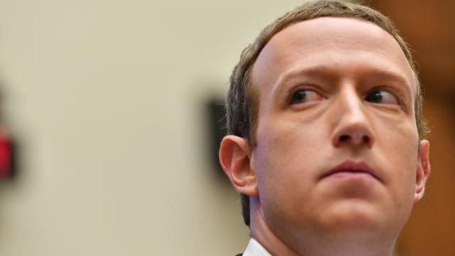 Mark Zuckerberg doing side-eye 