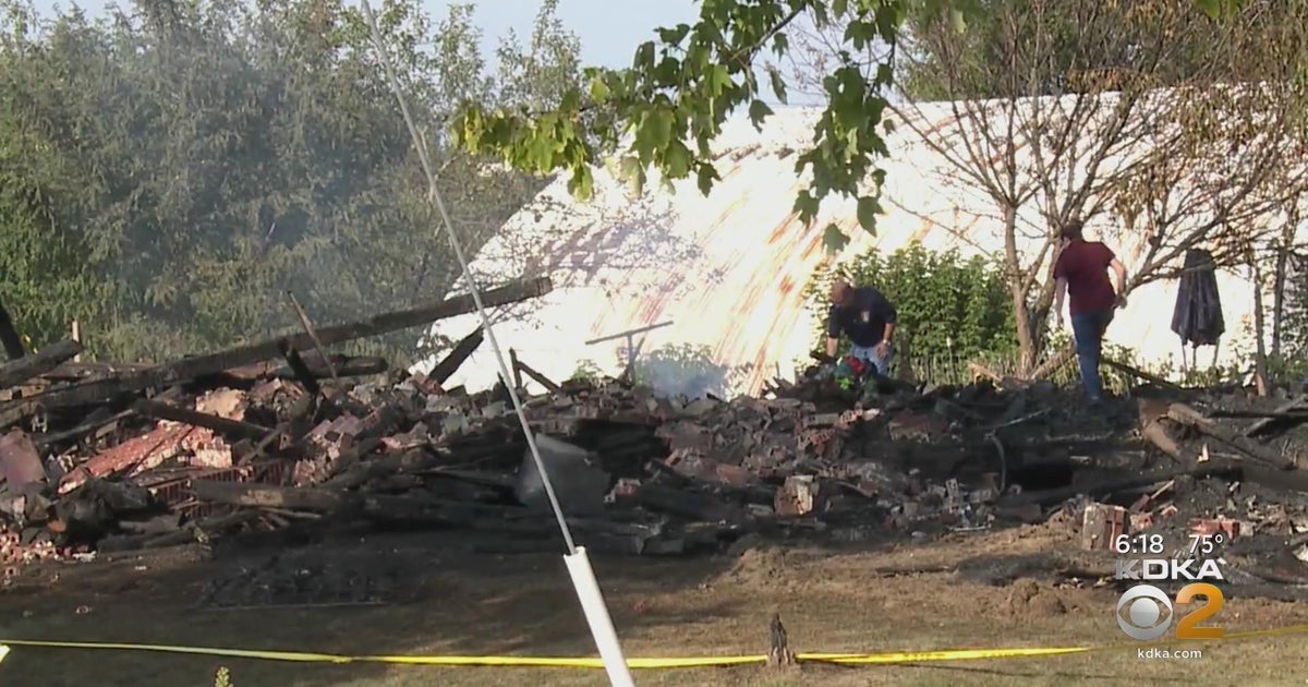 5th victim found in rubble of Mercer County farmhouse fire - CBS Pittsburgh