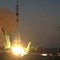 NASA astronaut takes off on Russian rocket
