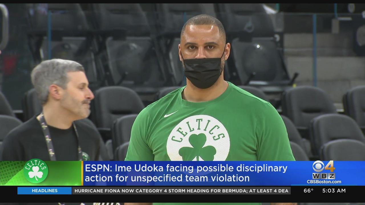 Ime Udoka suspended for the season by the Boston Celtics : NPR