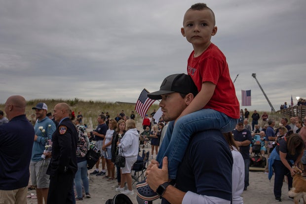 9/11 Memorial Ceremony in Hempstead, New York