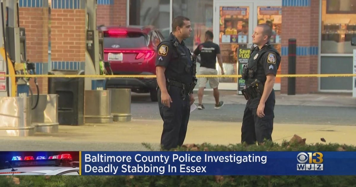 Police are investigating a deadly stabbing in Essex - CBS Baltimore