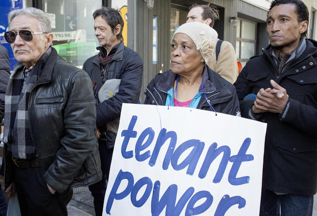 Letitia James joins rent controlled tennants 