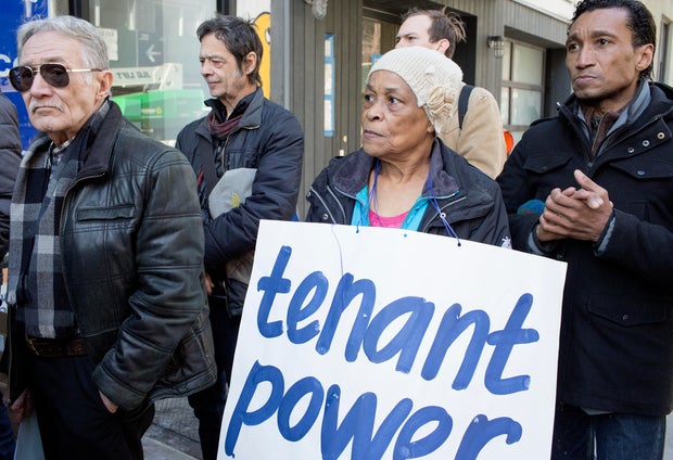 Letitia James joins rent controlled tennants