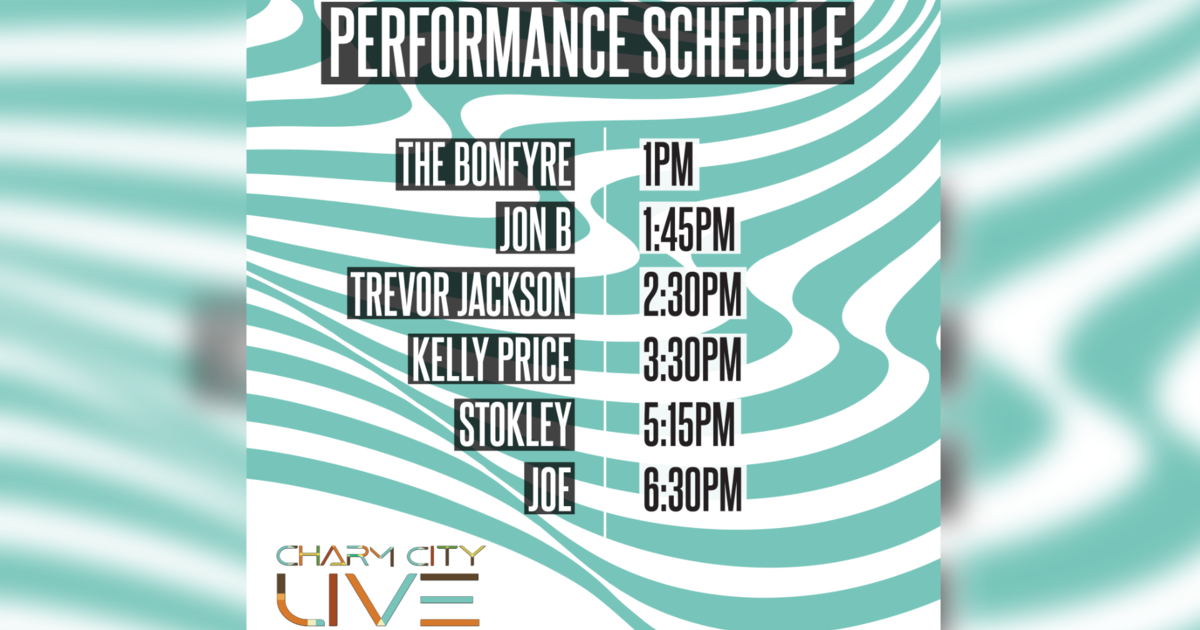 Charm City Live drops performance schedule featuring Kelly Price