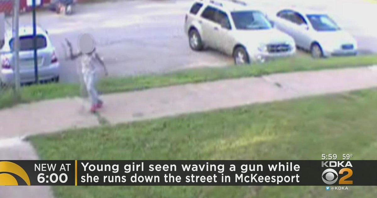 Video shows young girl running with gun in McKeesport CBS Pittsburgh