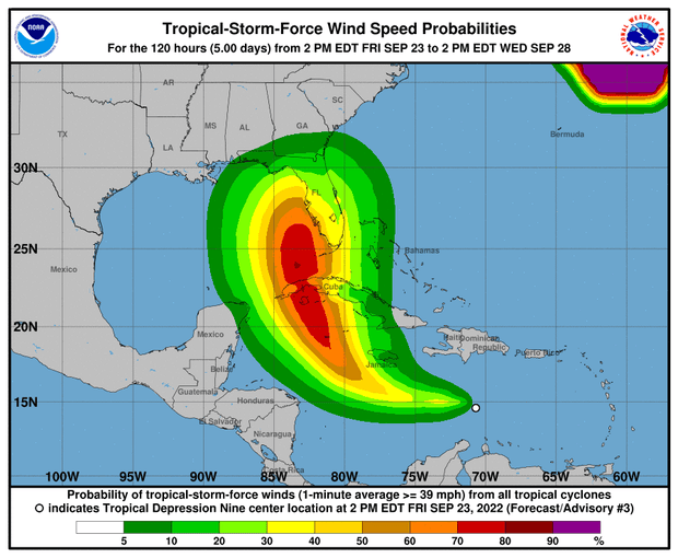 Tropical Depression 9 