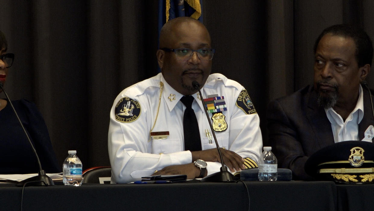 Detroit Police Chief James White Seeks Solutions To Reduce Crime - CBS ...