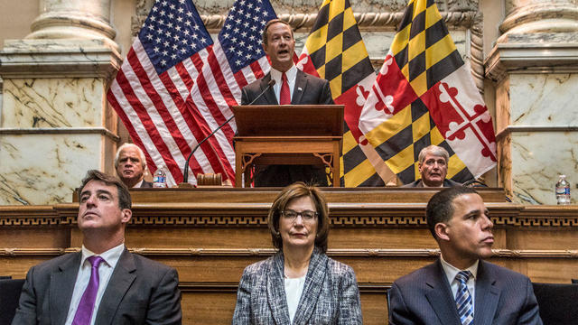 Governor Martin O'Malley delivers his final State of the State address in Annapolis, MD. 