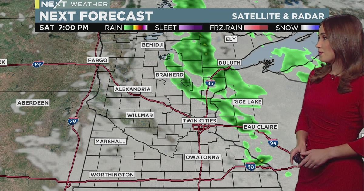 NEXT Weather: Cloudy and cool Saturday, windy Sunday - CBS Minnesota