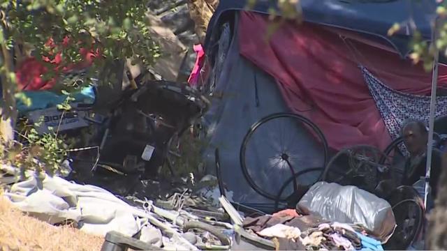 Homeless encampment 