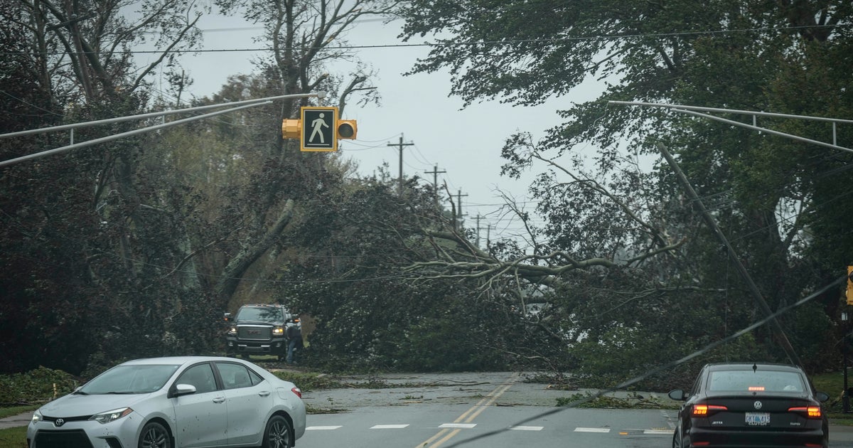 Fiona knocks out power and washes away homes in Atlantic Canada - CBS News