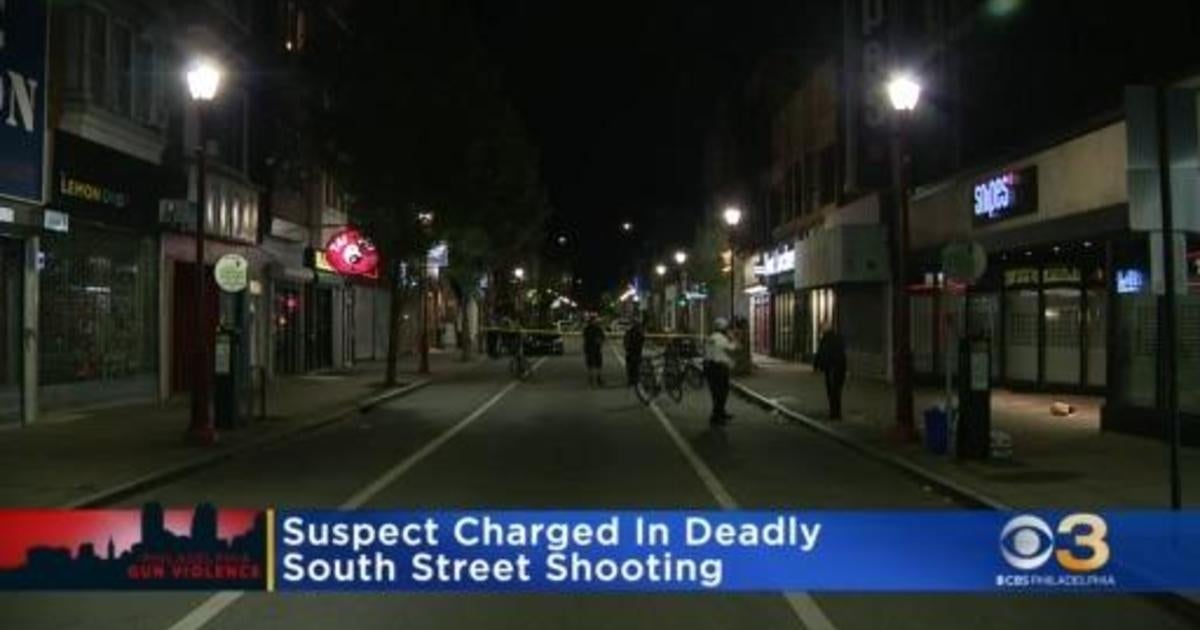 Suspect Arrested After Deadly Shooting On South Street Cbs Philadelphia