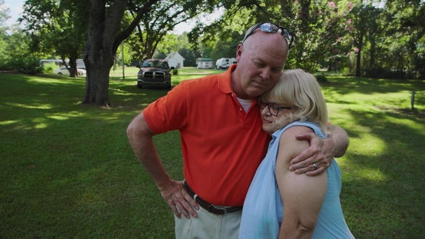 Agent Mark Whitaker and Arlene Slesinski