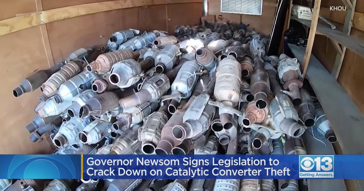 New law signed by Gov. Newsom allows only licensed dealers to sell catalytic converters