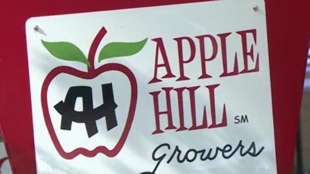 Apple Hill Growers sign 