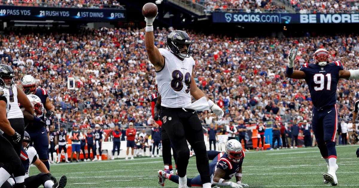 583 Tight End Mark Andrews Photos & High Res Pictures - Getty Images