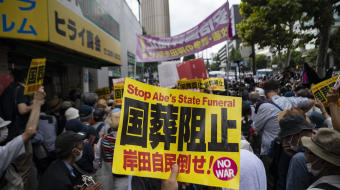 Why the funeral for Japan's Shinzo Abe brought nationwide protests 