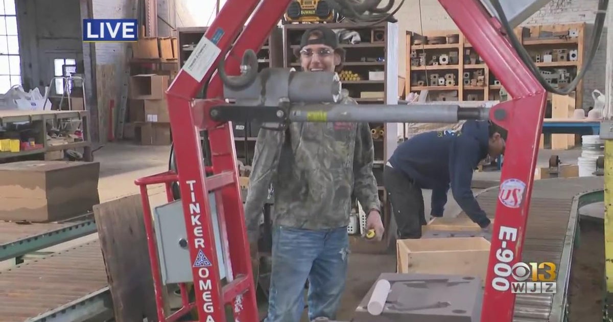 Where's Marty? Repairing propellers at Millers Island Propellers CBS