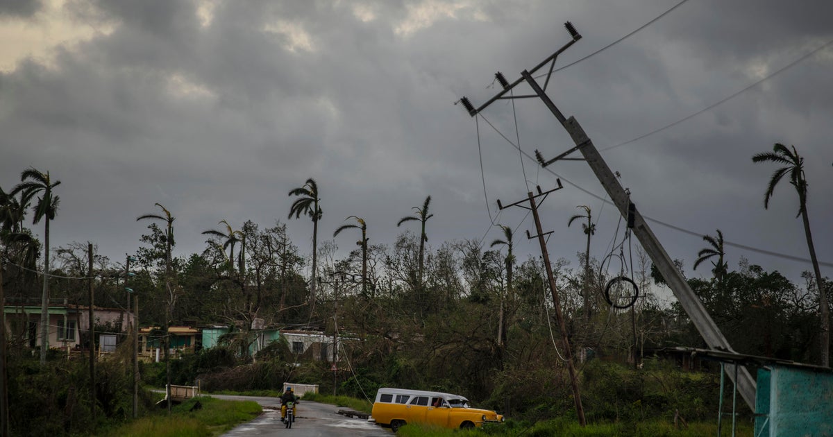 Cuba without electrical power after hurricane hammers electric power grid